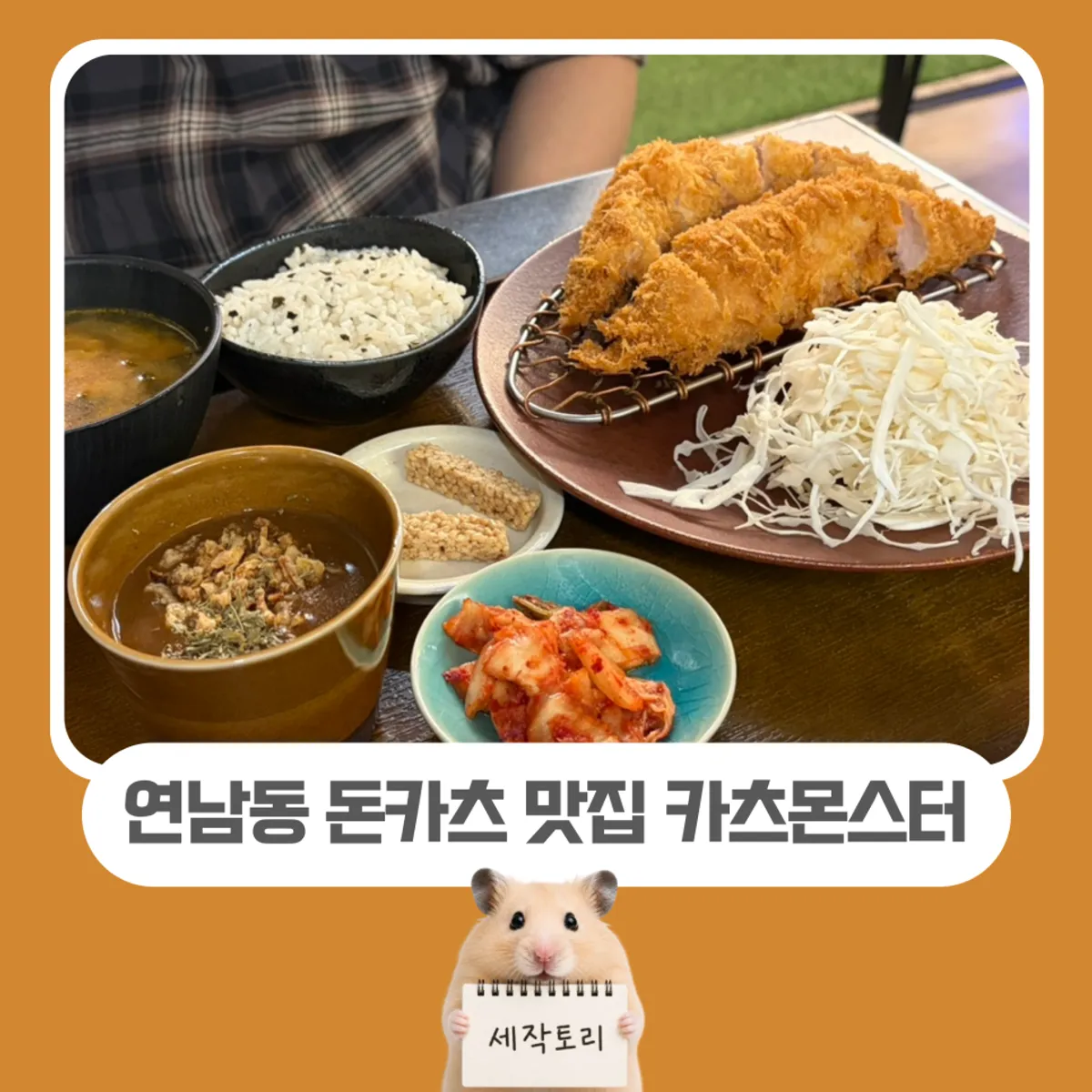 Signature photo of the loin katsu at Katsu Monster Yeonnam Main Branch