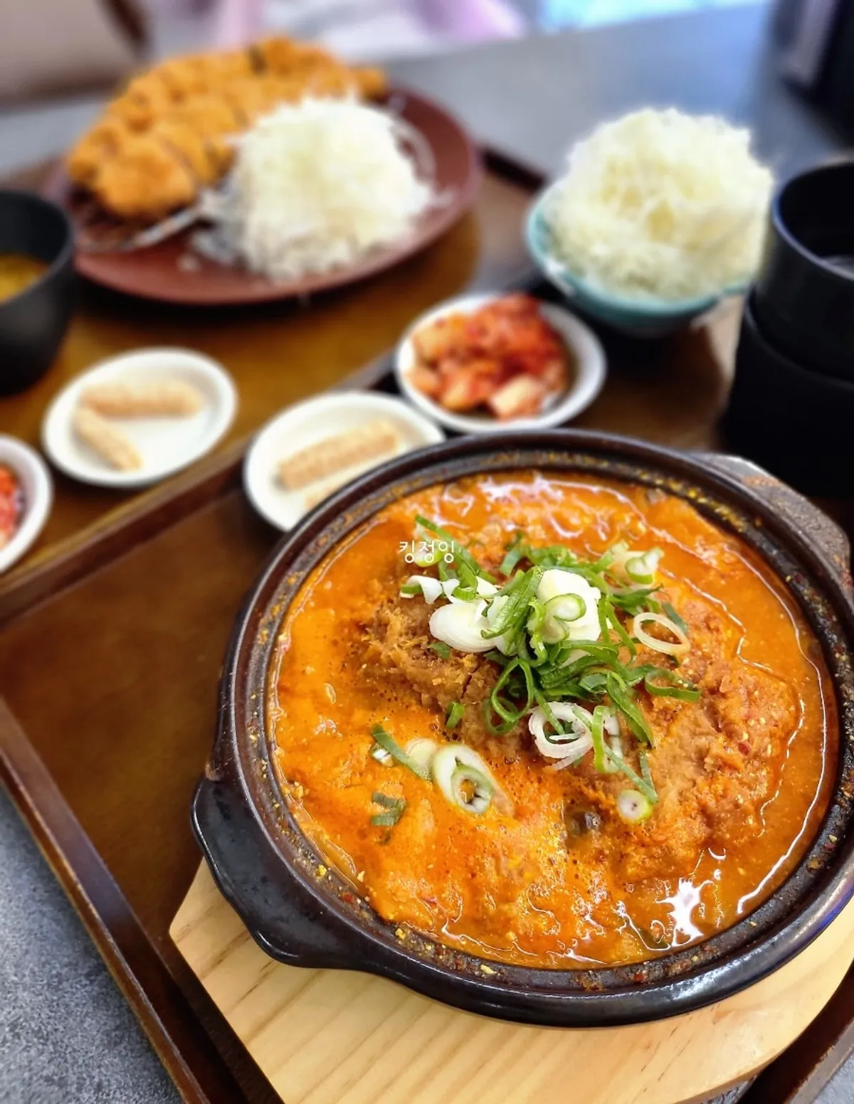 연남동 카츠몬스터 연남본점 돈가스 상차림