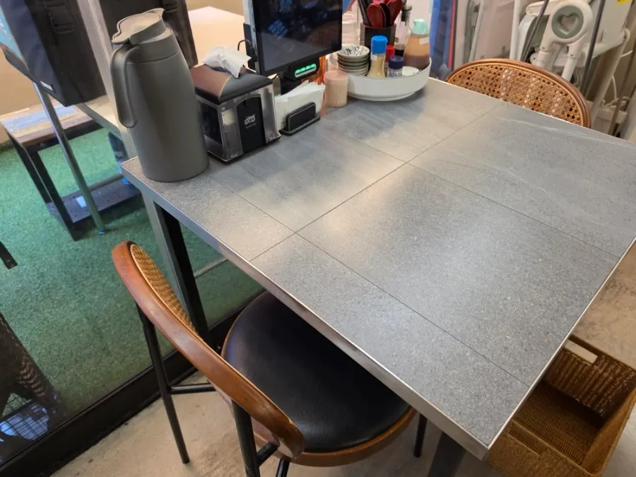 Interior seating at Katsu Monster Yeonnam Main Branch