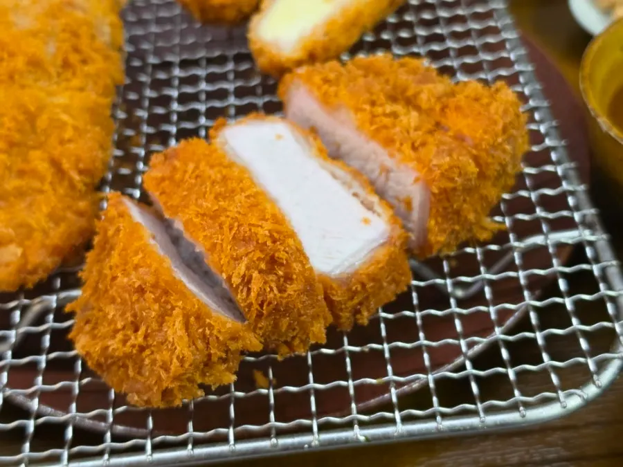 Thick piece of loin katsu