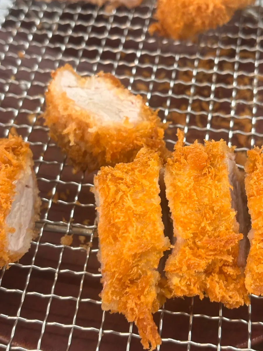 담백한 안심카츠 조각