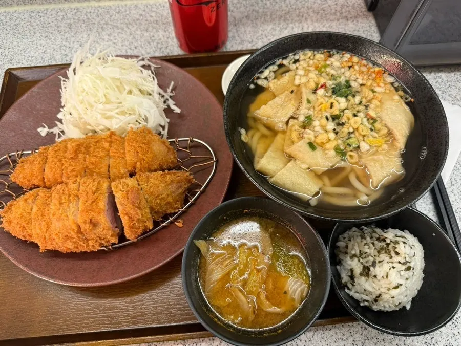 Solo set upgraded with hire katsu