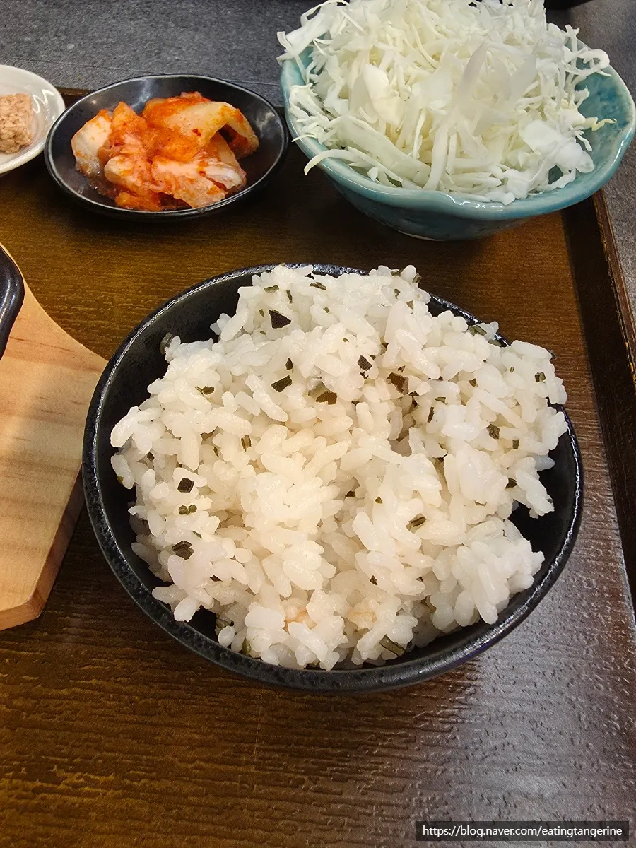 김치나베 속 돈카츠