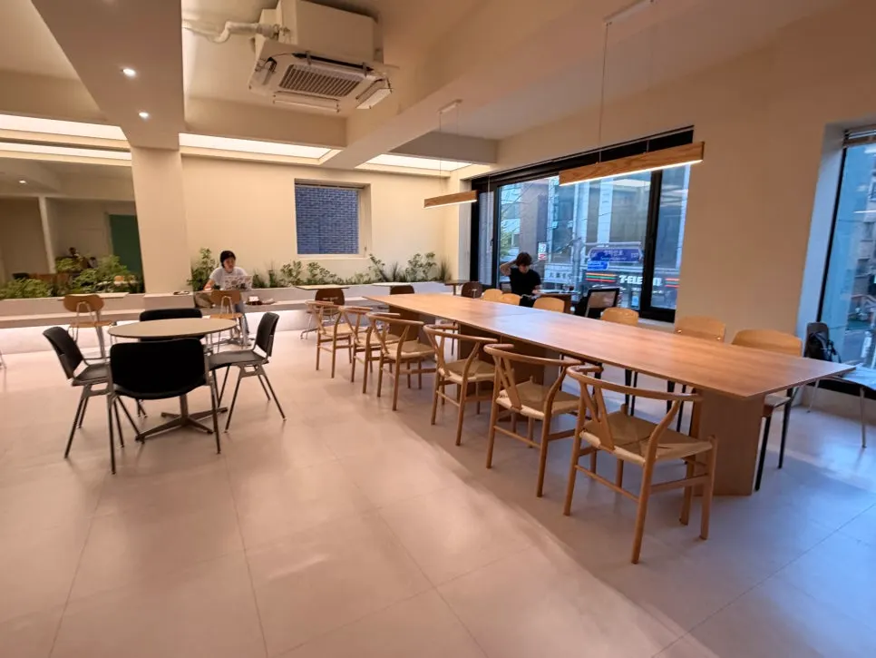 Quiet second-floor space at Noknok