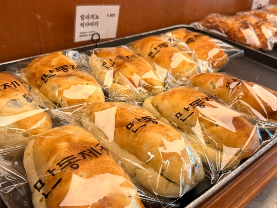 냉동 보관한 어니언 베이글