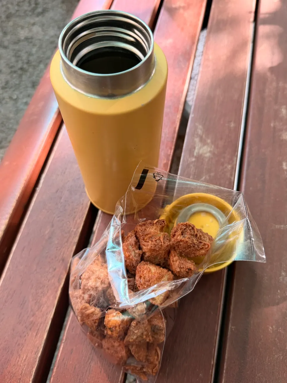 마포평생학습관에서 먹은 러스크 한 봉
