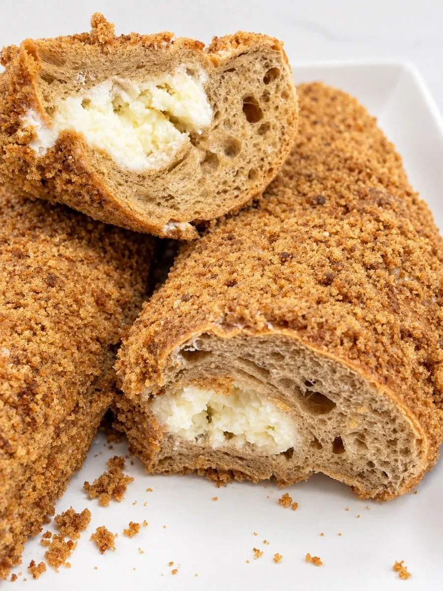바닐라 크림 카푸치노 빵
