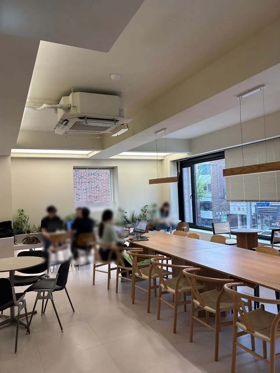 Spacious, open work area on Noknok's 2nd floor