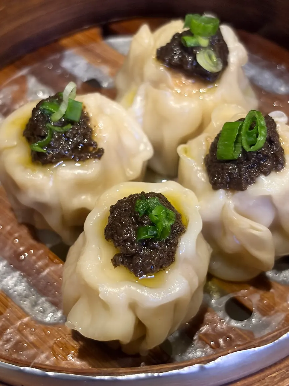 Truffle siu mai at Panda Dim Sum