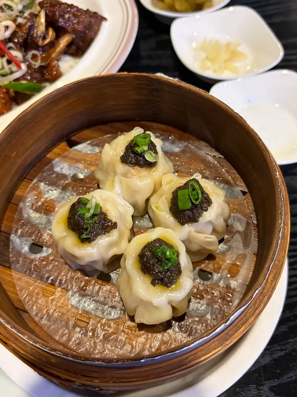 Truffle siu mai at Panda Dim Sum
