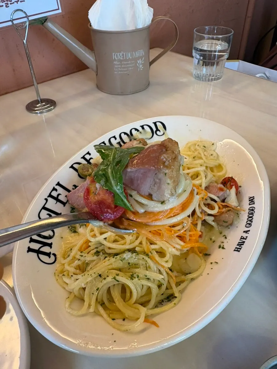 Carrot Duck Aglio e Olio