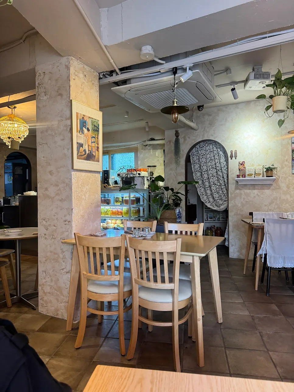 Pastiar interior with a soft atmosphere