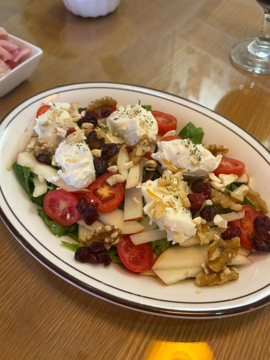 A plate of Pastiar's ricotta cheese salad