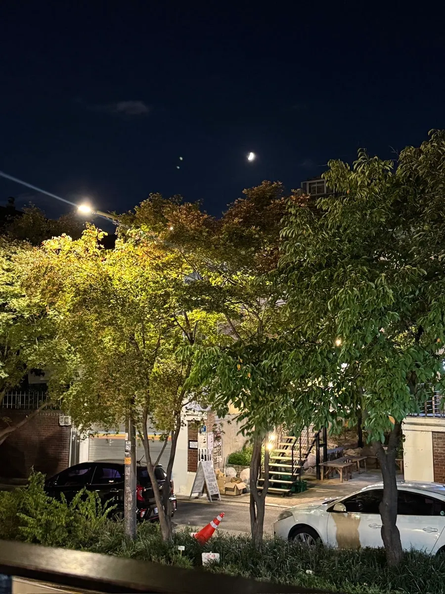 Night sky seen from Pastiar