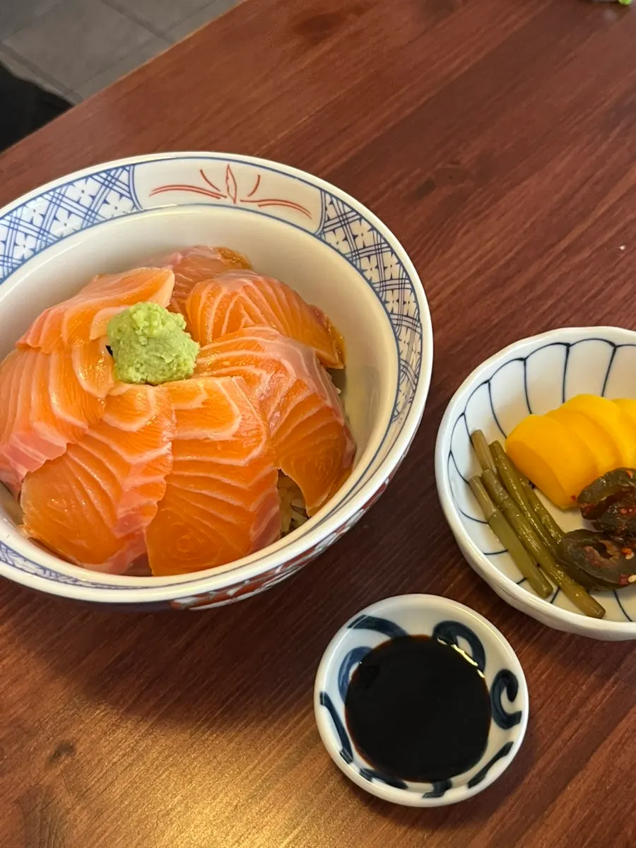 미소수프와 장아찌 반찬