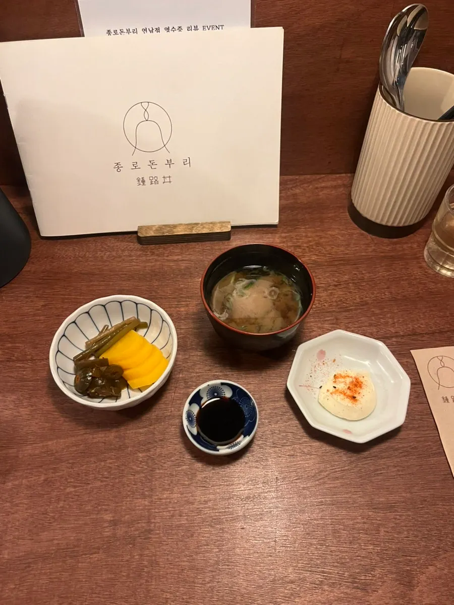 Salmon don and karaage order spread
