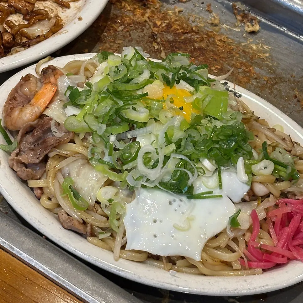 Salt-seasoned shio yakisoba