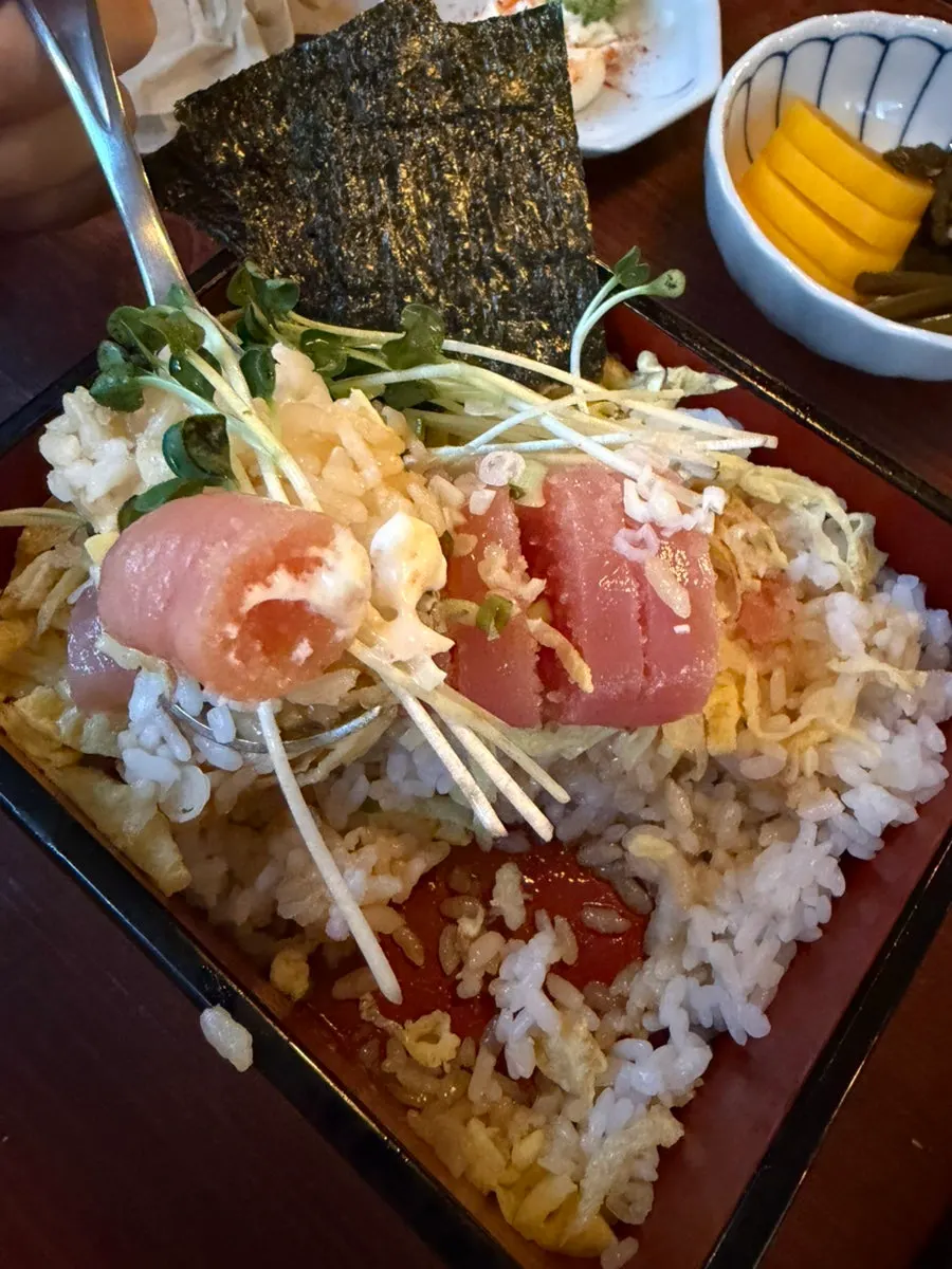 Butter-and-egg rice for the tarako-don