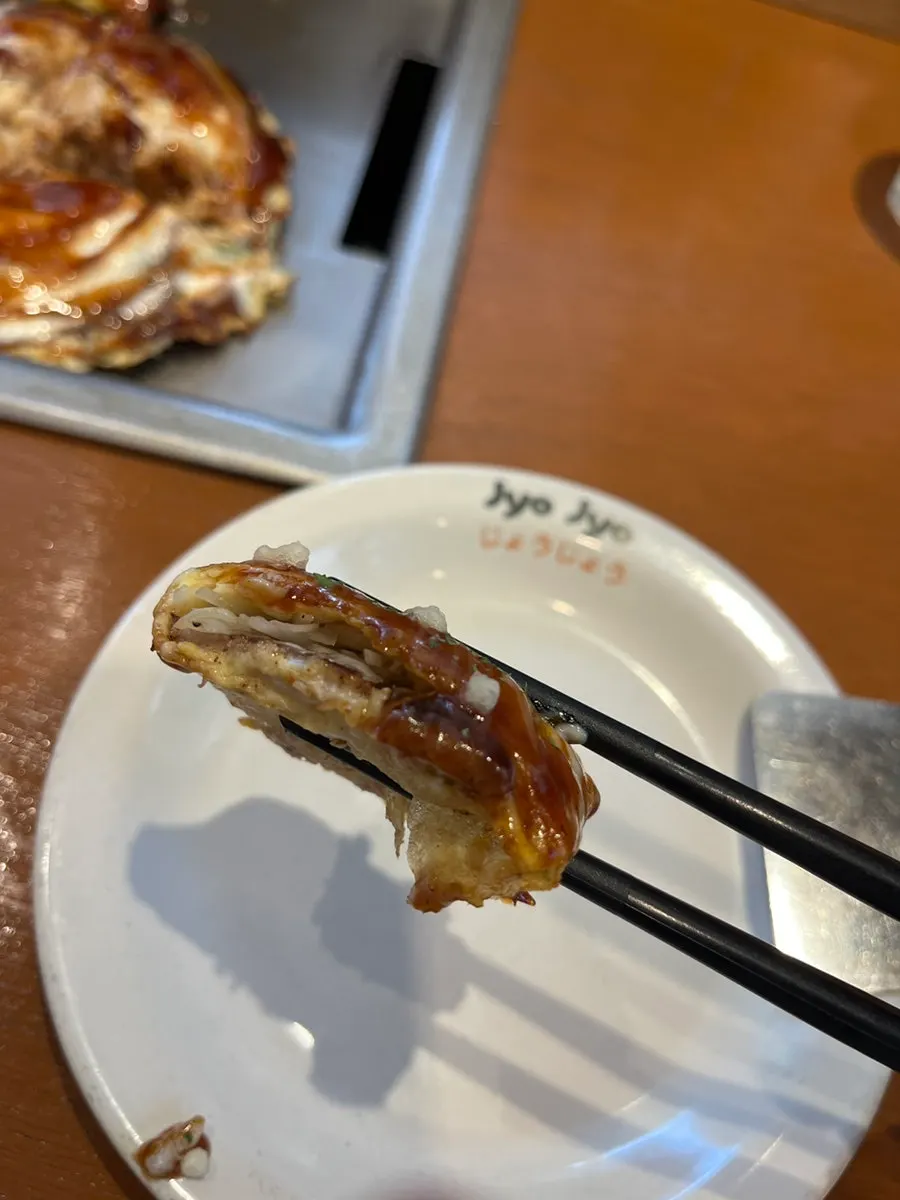 Teppanyaki dishes served warm