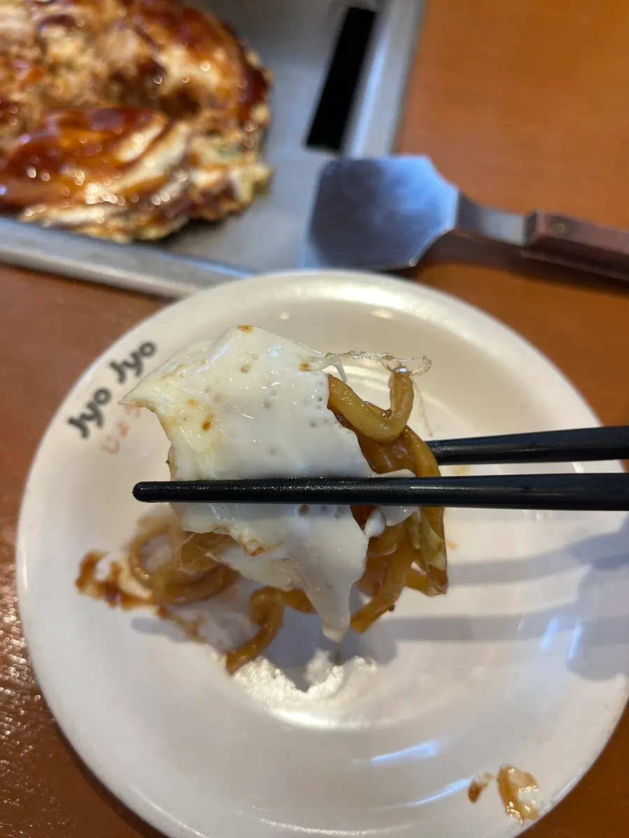 Japanese rolled omelet donpeiyaki