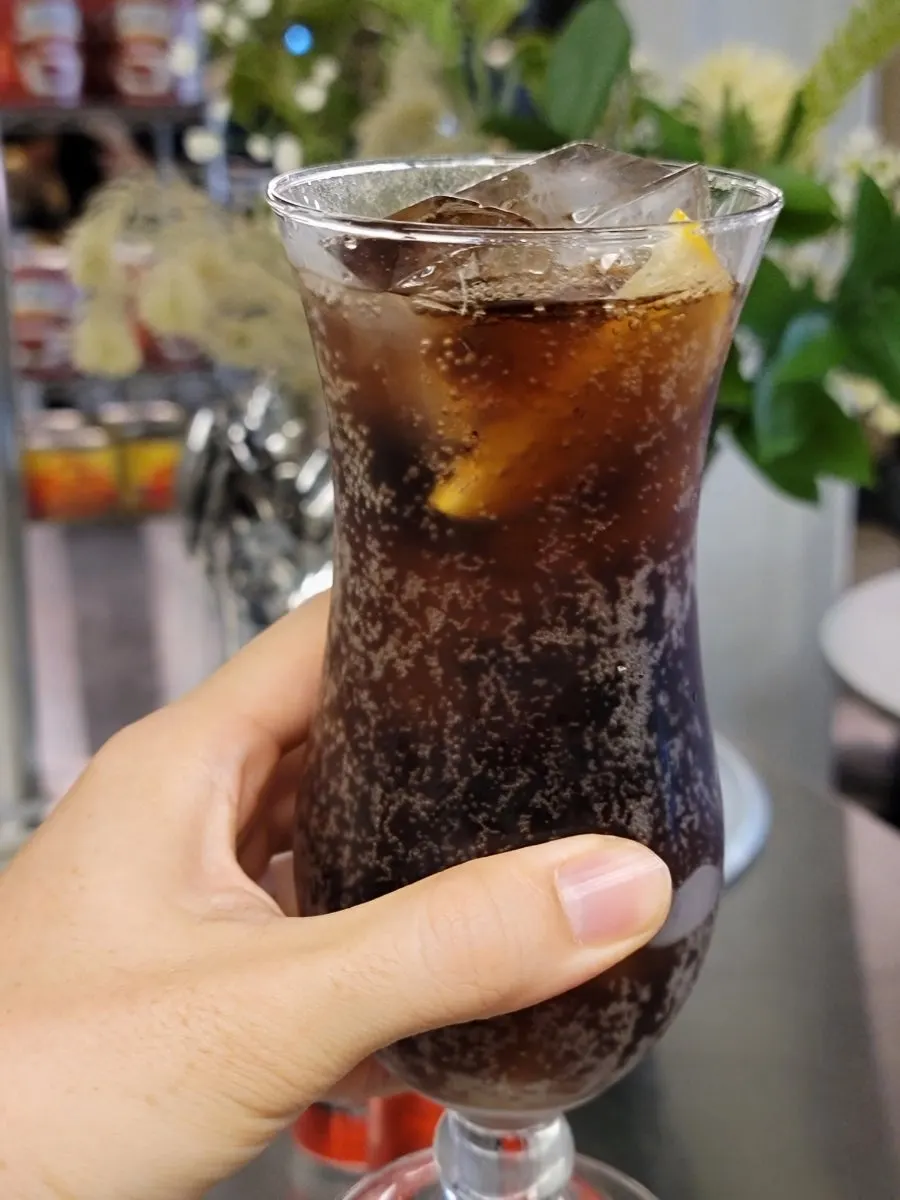 Chilled Zero Cola enjoyed after running