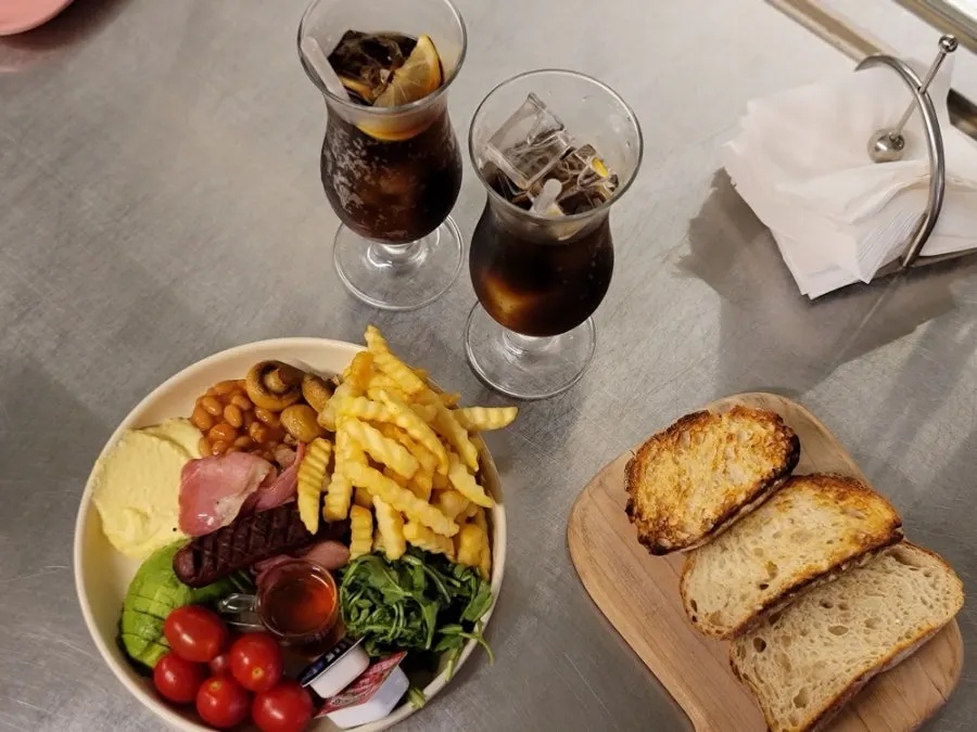 Brunch All the Way with a variety of items