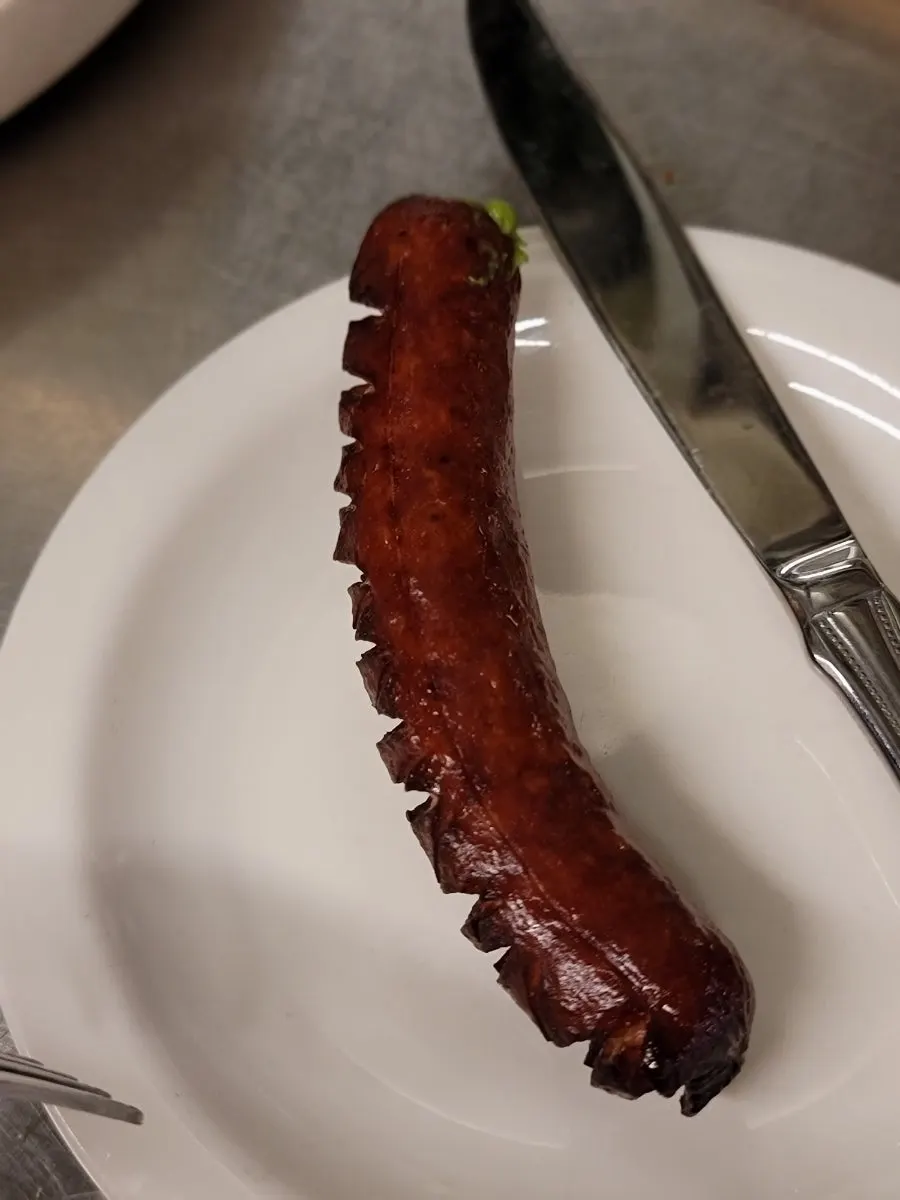 The varied items on the brunch plate