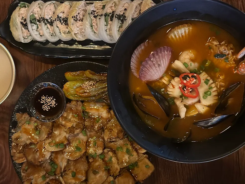 한식 안주와 국순당