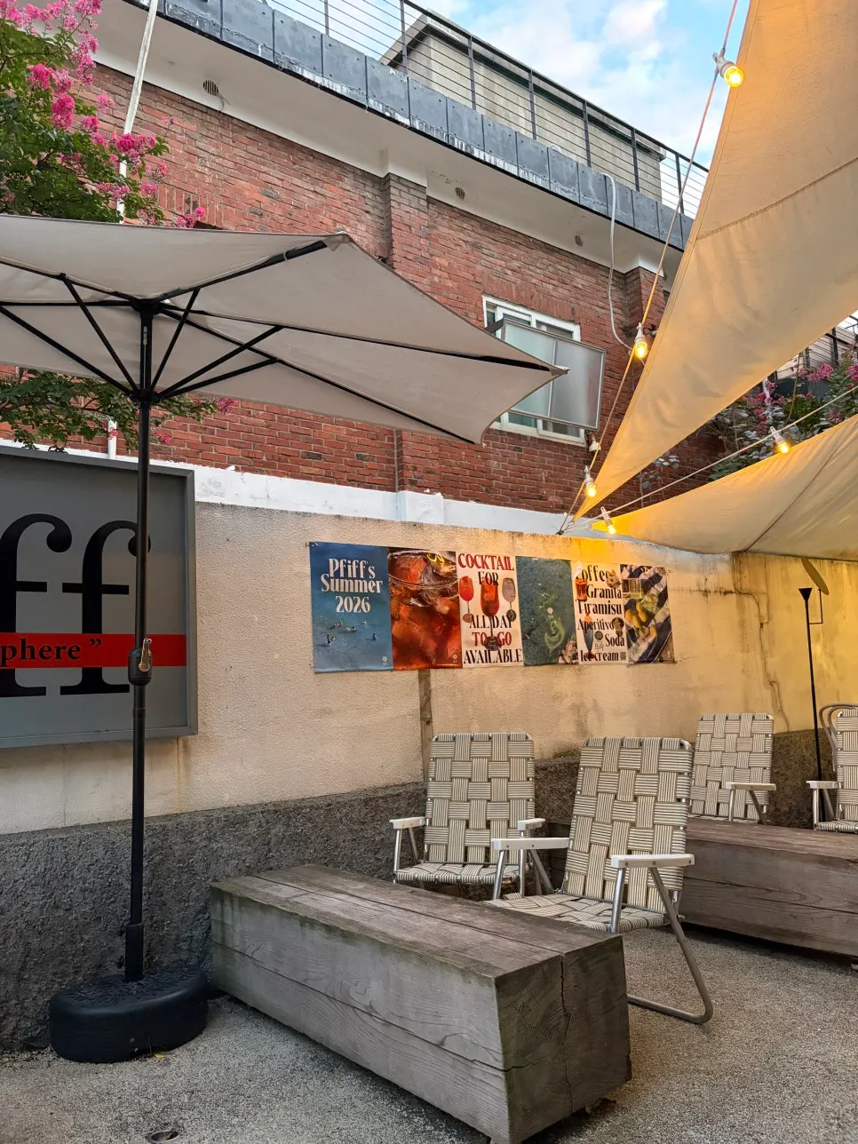 A cozy space in a Yeonnam-dong alley café