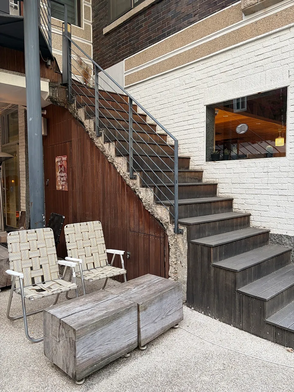 A café space suitable for groups