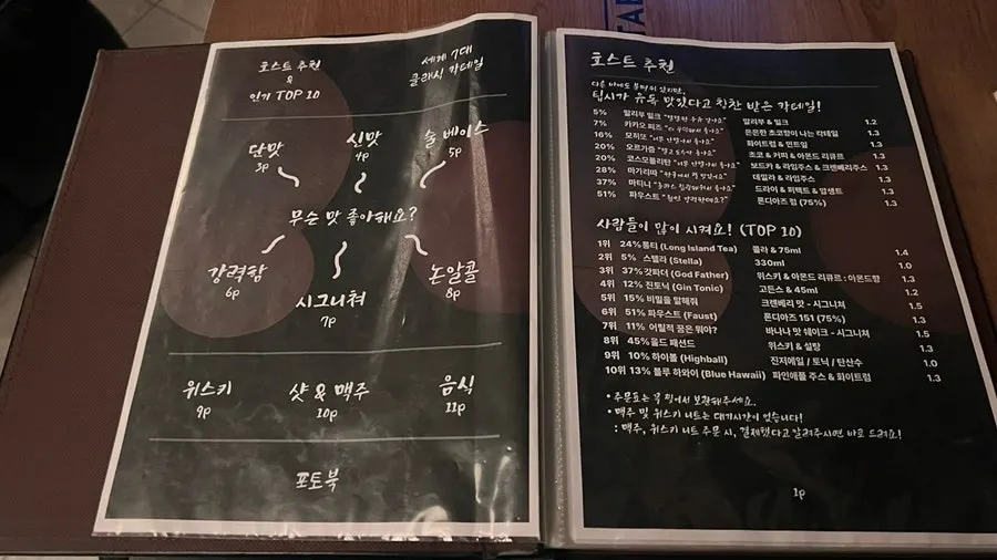 팁시 카우치 칵테일 바