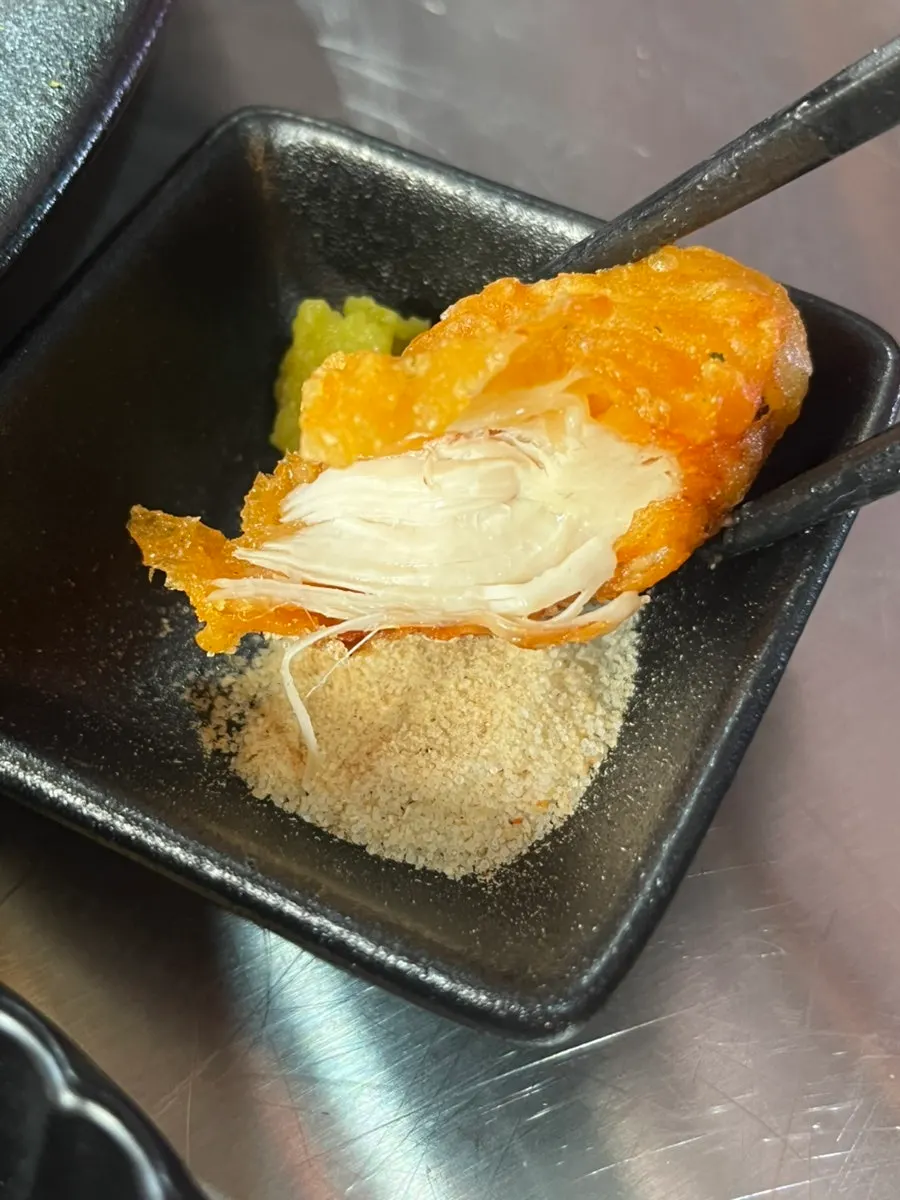 Chicken tossed in seasoning sauce