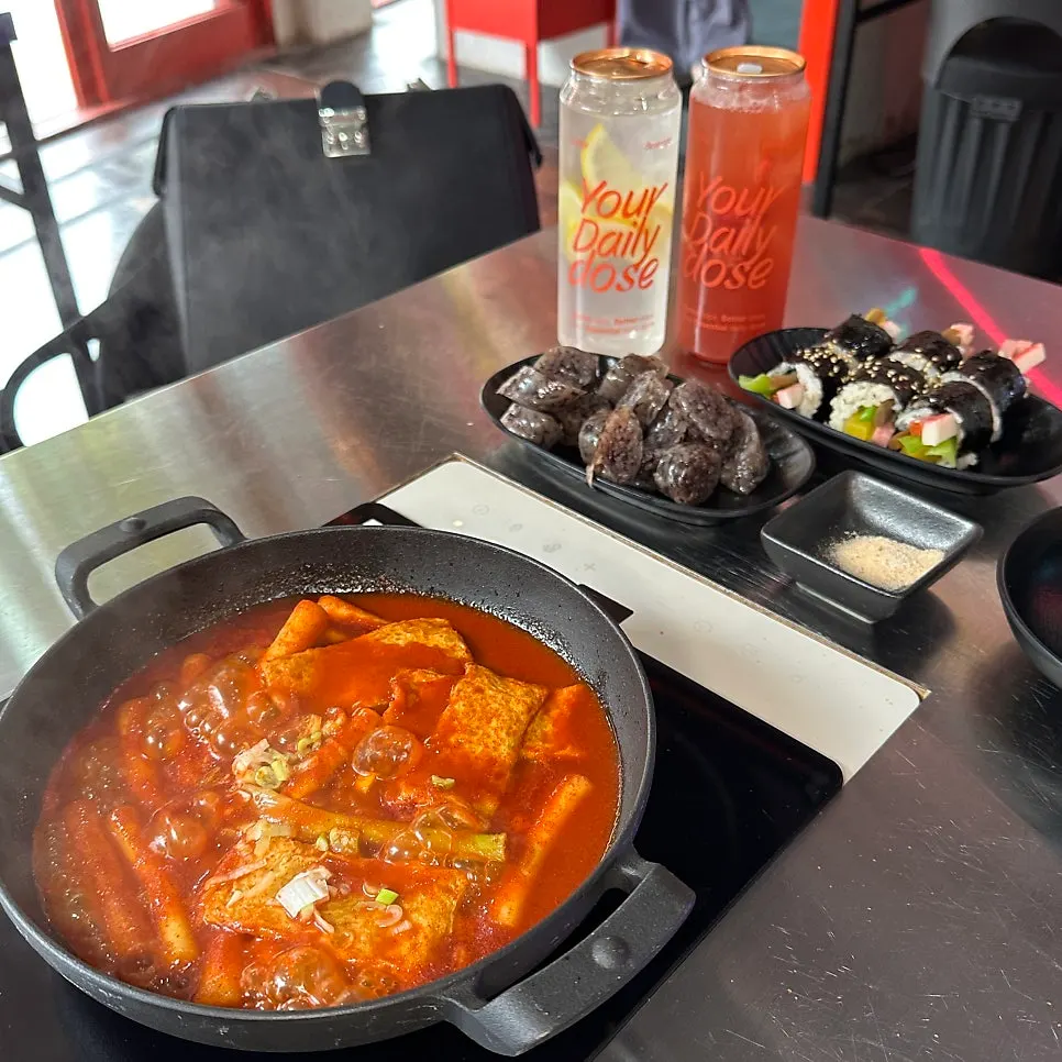 꼬마김밥 단면 클로즈업