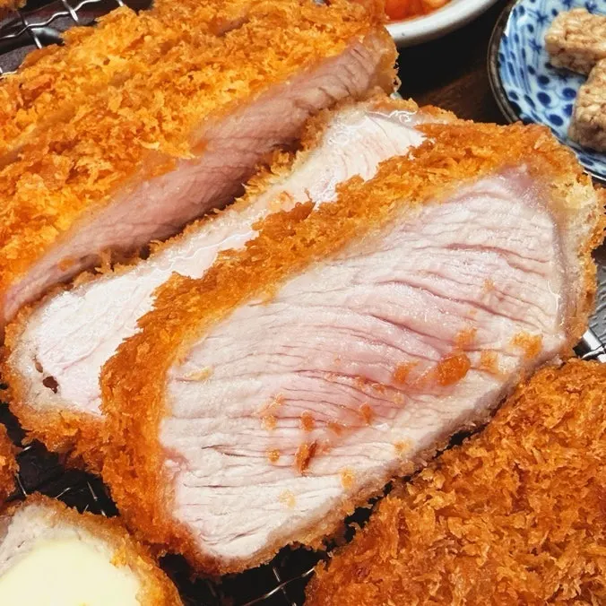 Triple Katsu with small curry
