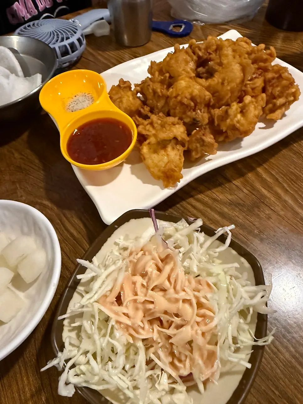 Chicken pieces soaked in the stew's sauce