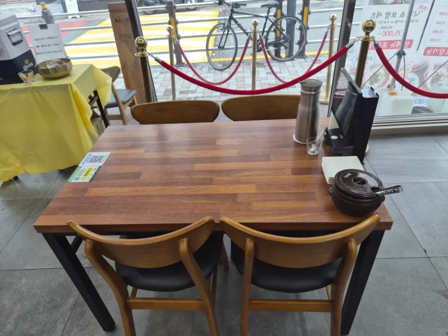 Open kitchen area at Sinseon Myeonga