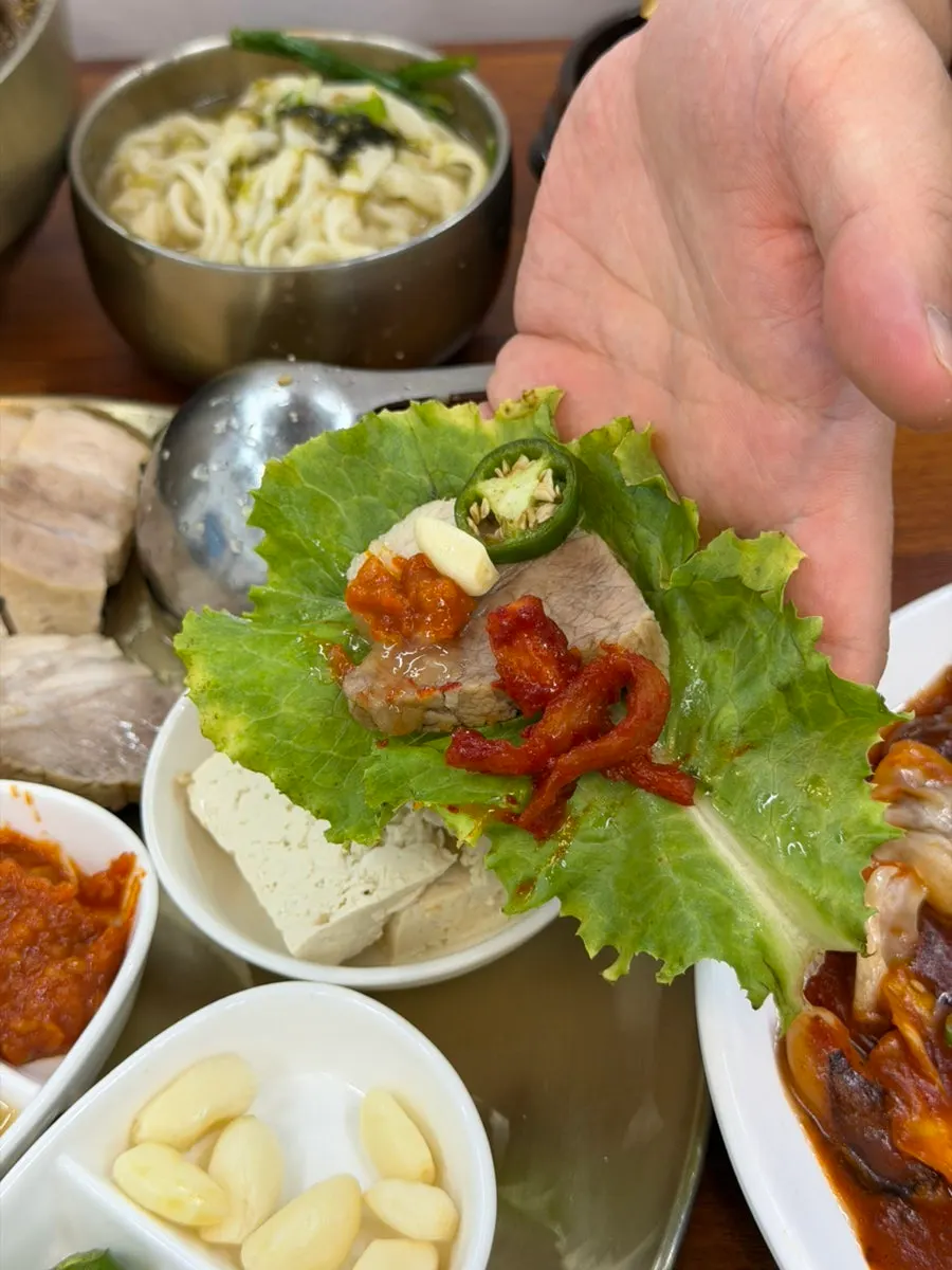 연산동 신선면가 매장 모습