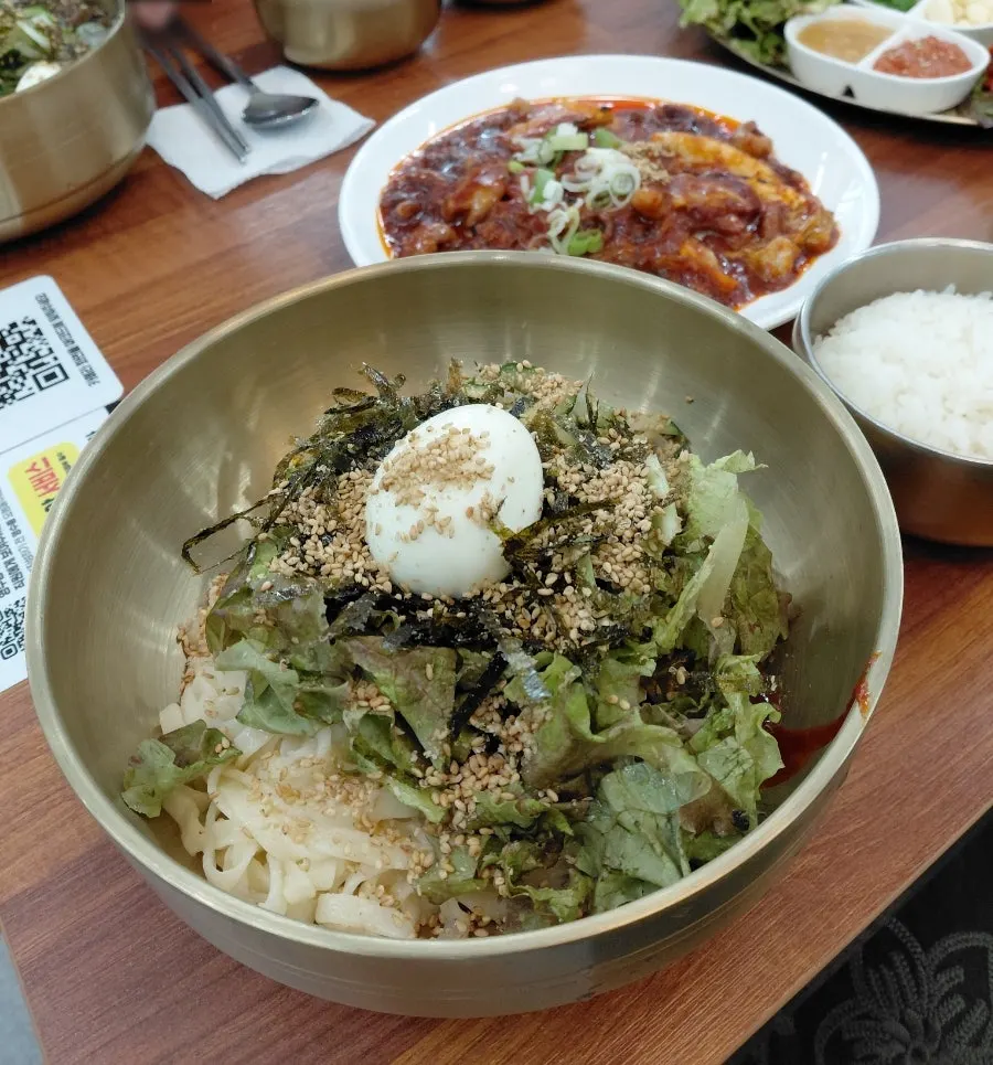 Spicy, fire-kissed stir-fried octopus