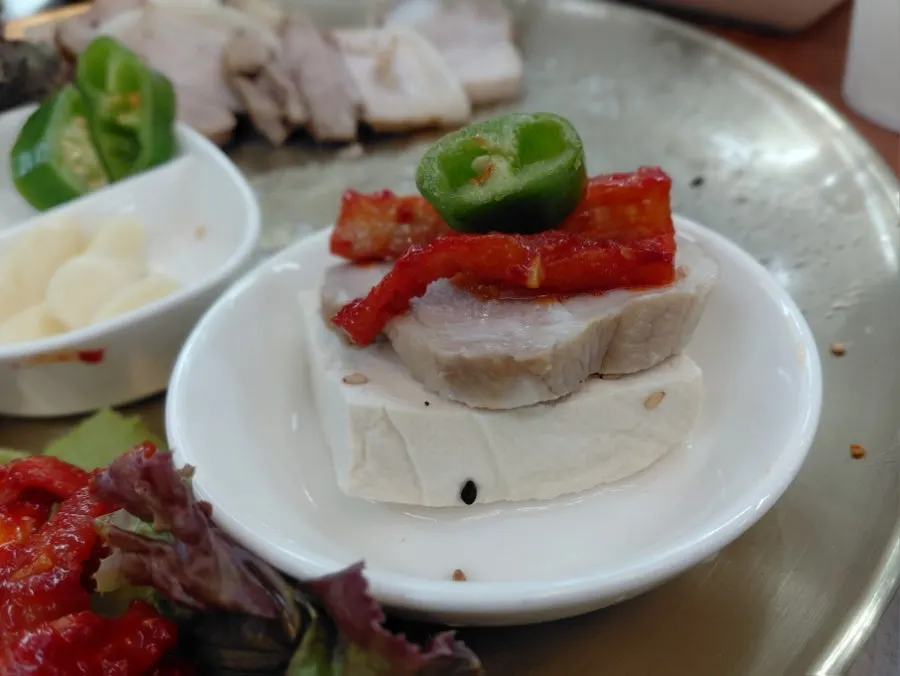 Charcoal-grilled stir-fried octopus mixed with rice