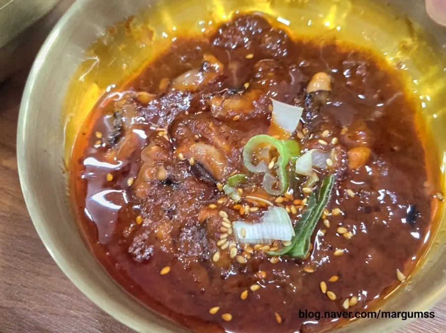 A big spoonful of octopus bibimbap