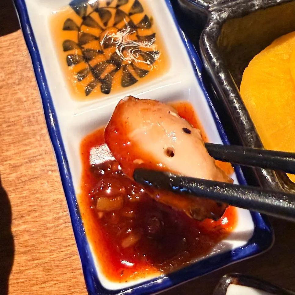 꼬치와 생맥주 술안주 조합