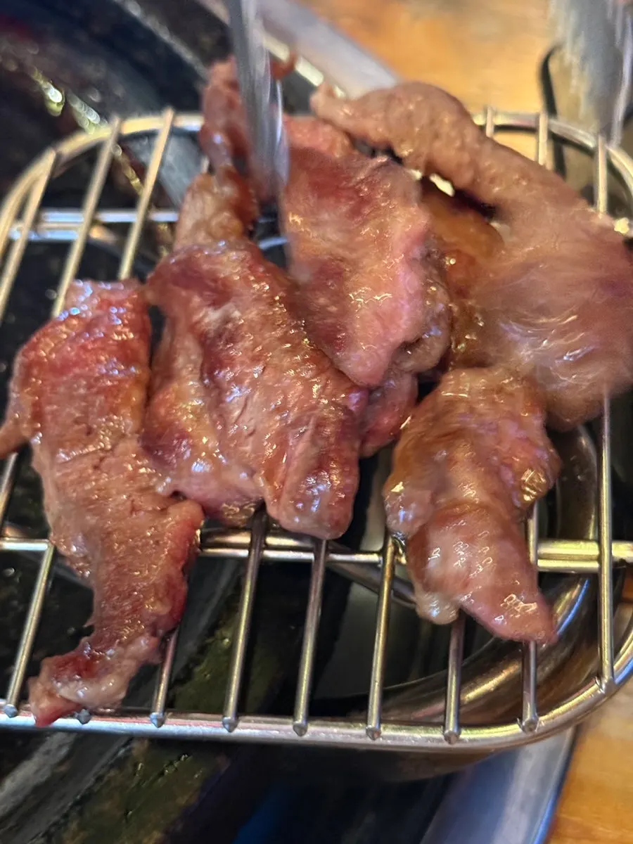연신내 삼백한우대첩 식사 마무리 장면