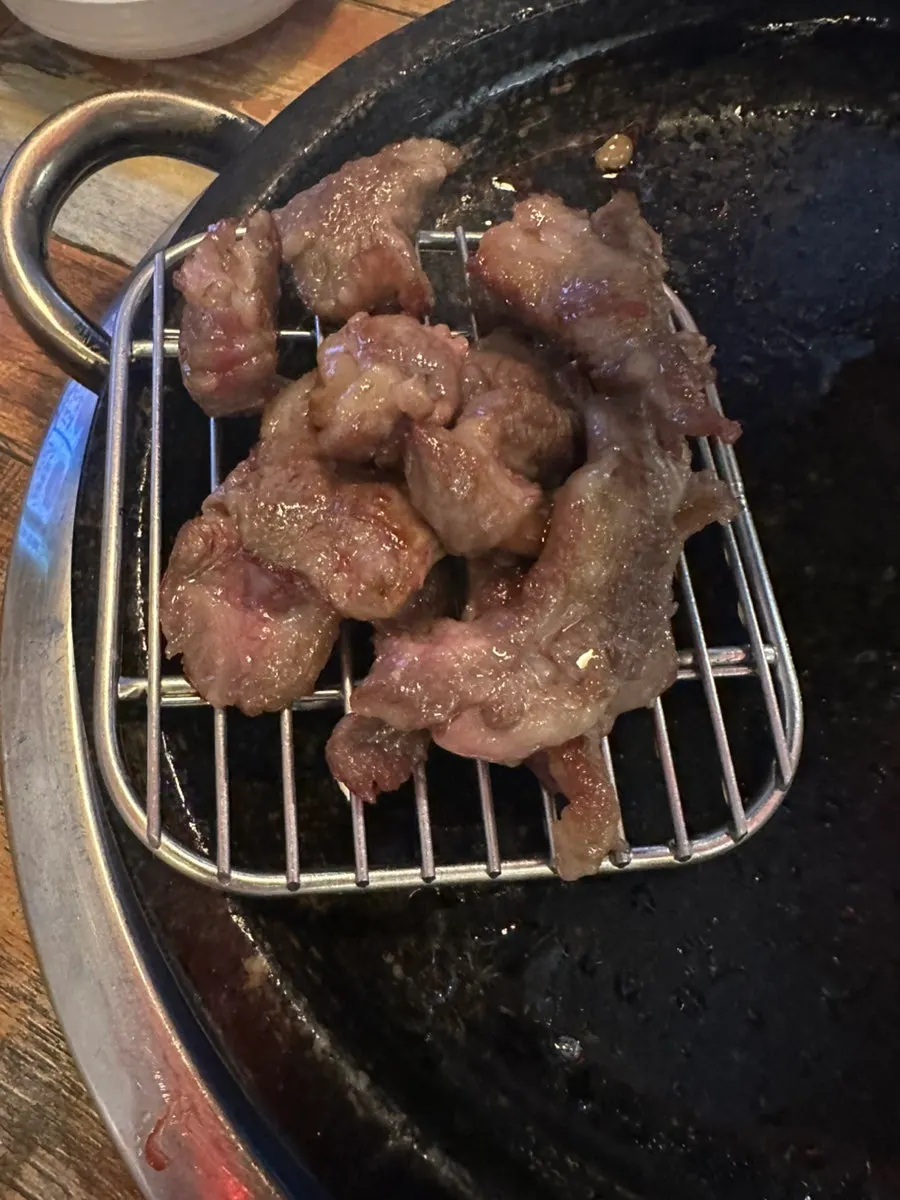 빠르게 익는 소갈비살