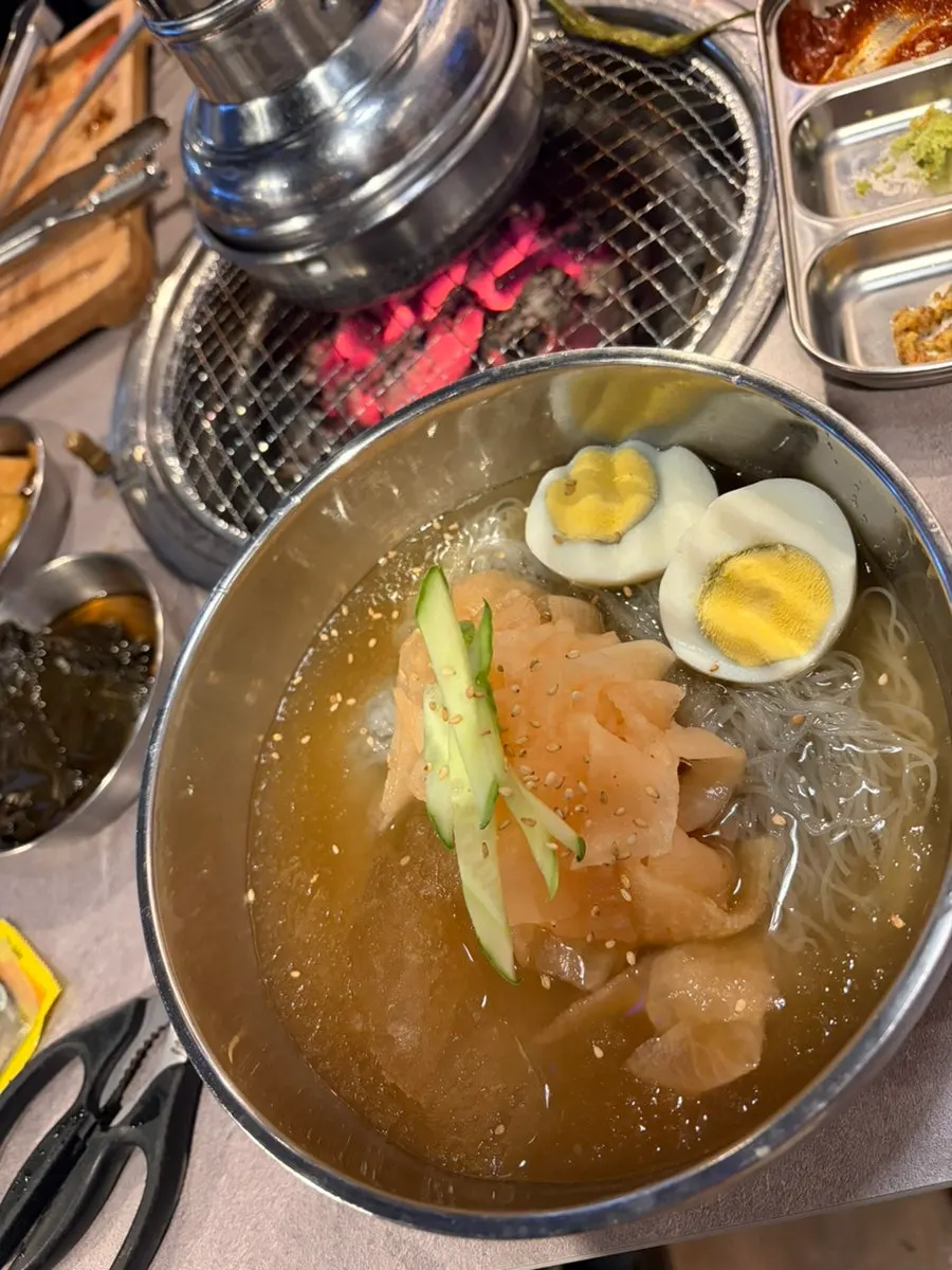 영수증 리뷰 이벤트로 받은 냉면