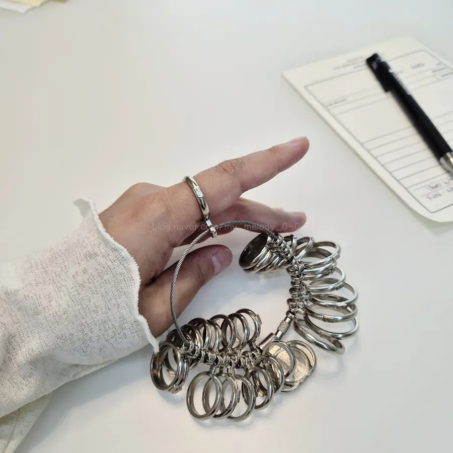 Design reference for a size 16 ring