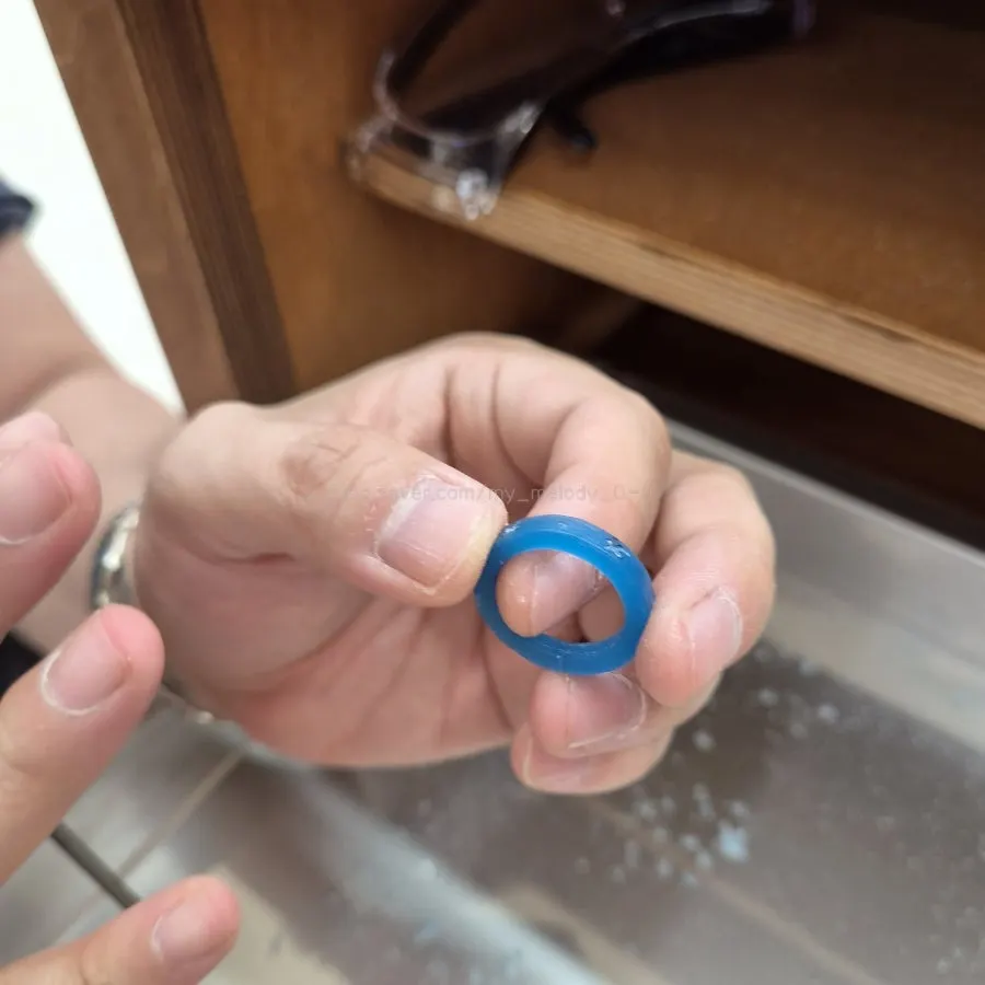 Refining the ring shape during finishing
