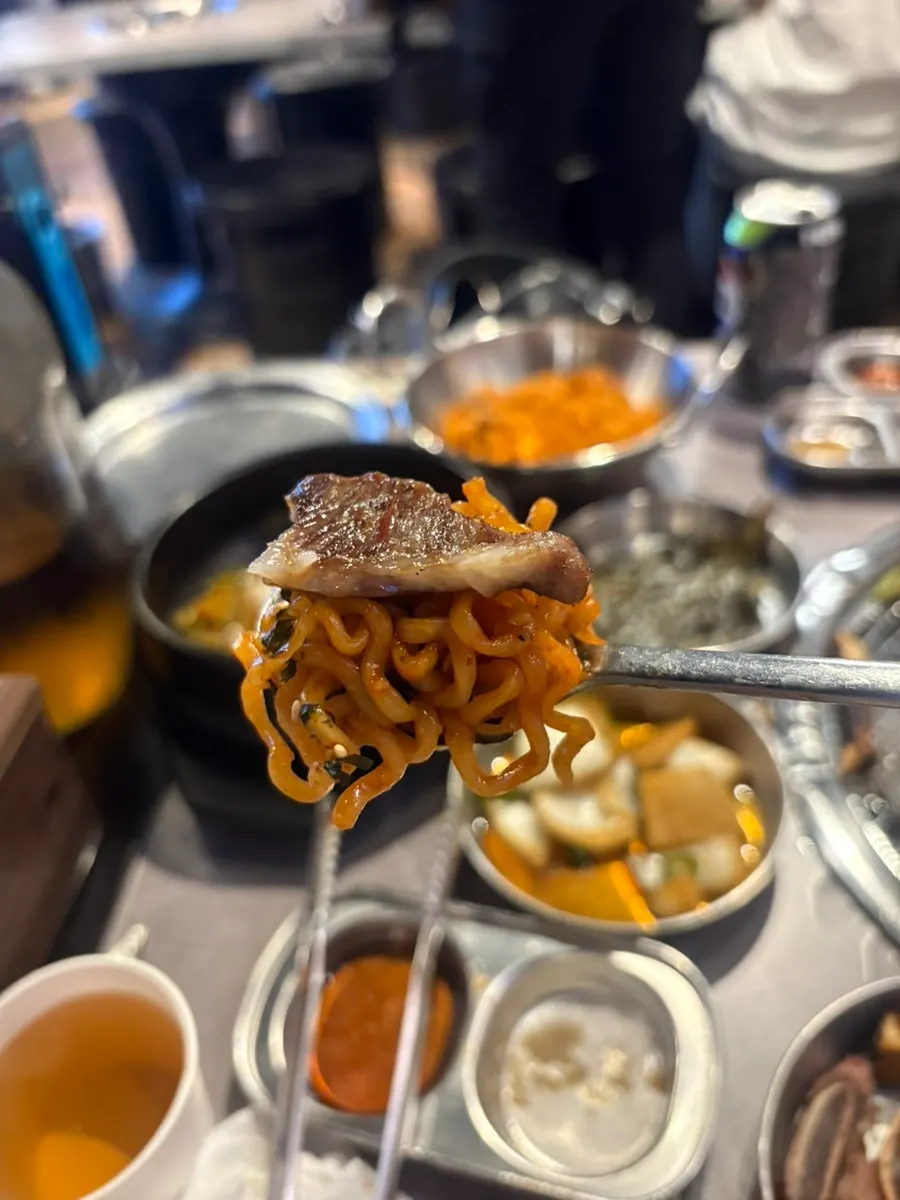 A bowl of cold buckwheat noodles in refreshing broth