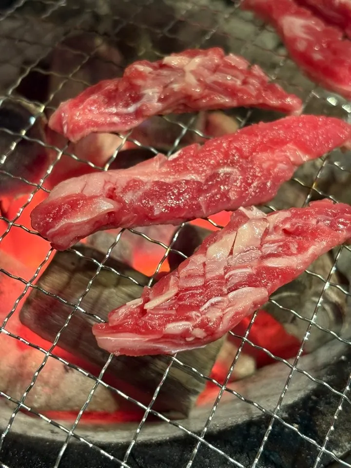 쌈에 올린 갈비살