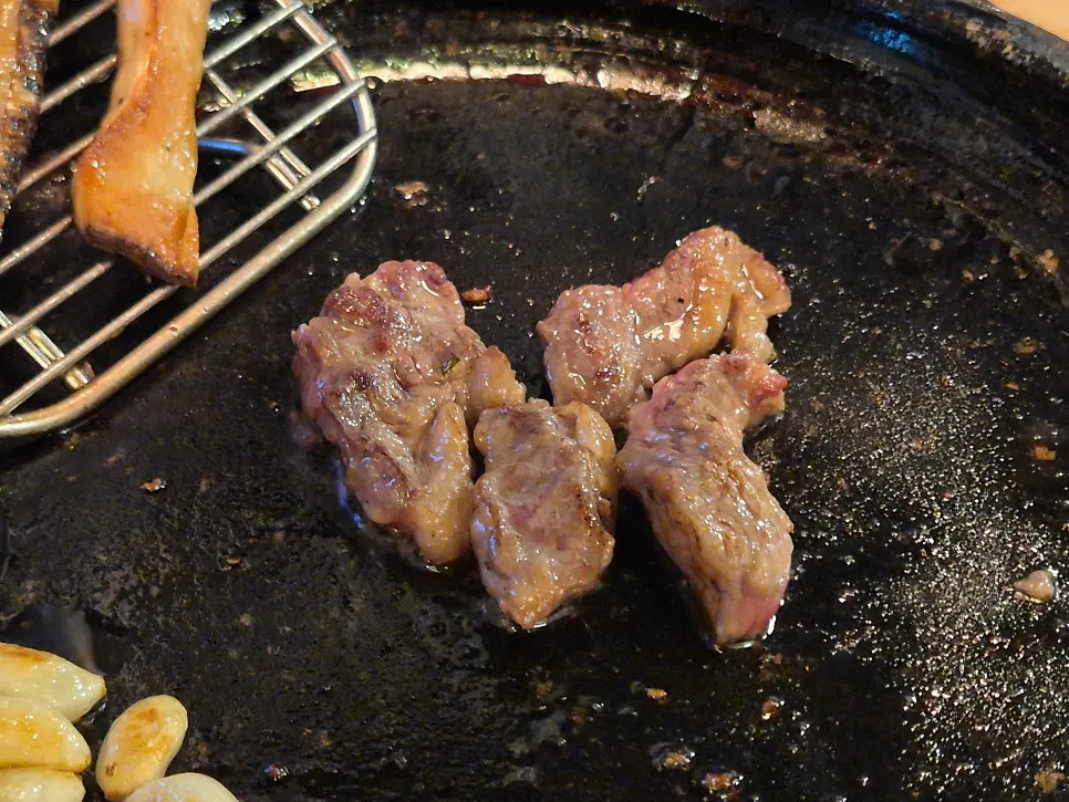A grilled piece of brisket
