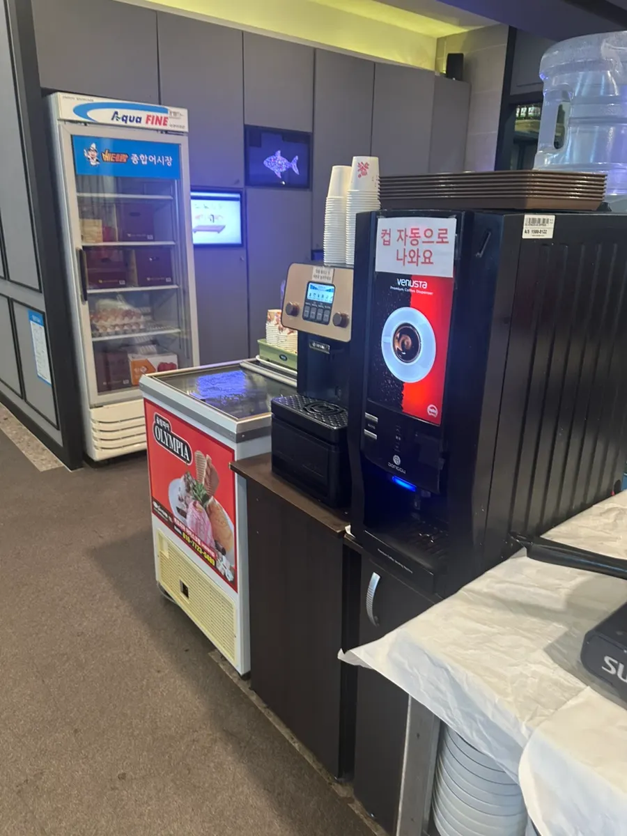 Self-serve pancake corner